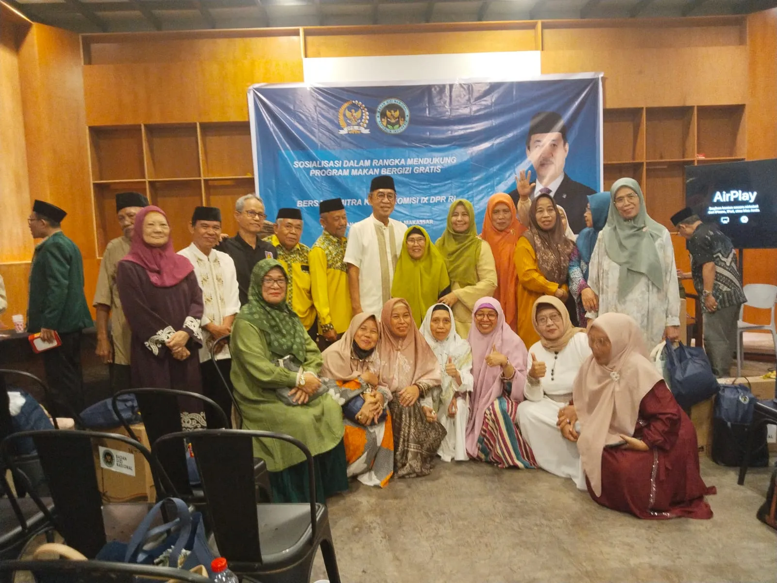 Buka Puasa IKA IPM Sulsel Dirangkaikan Sosialisasi Program Makan Bergizi Gratis di Makassar