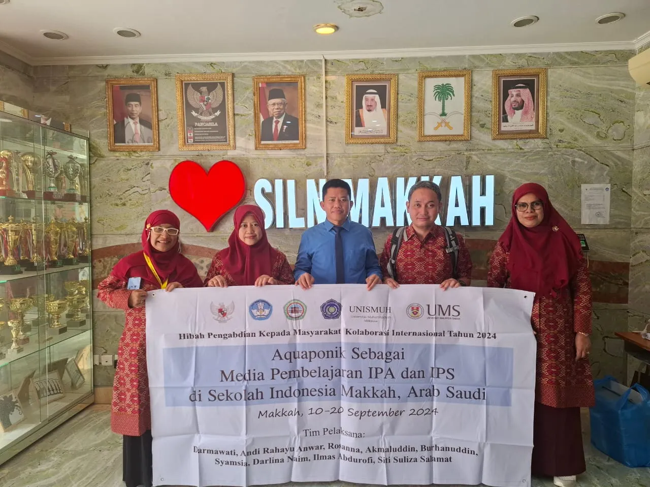 Dosen Unismuh Bahas Perencanaan PKM di Sekolah Indonesia Makkah