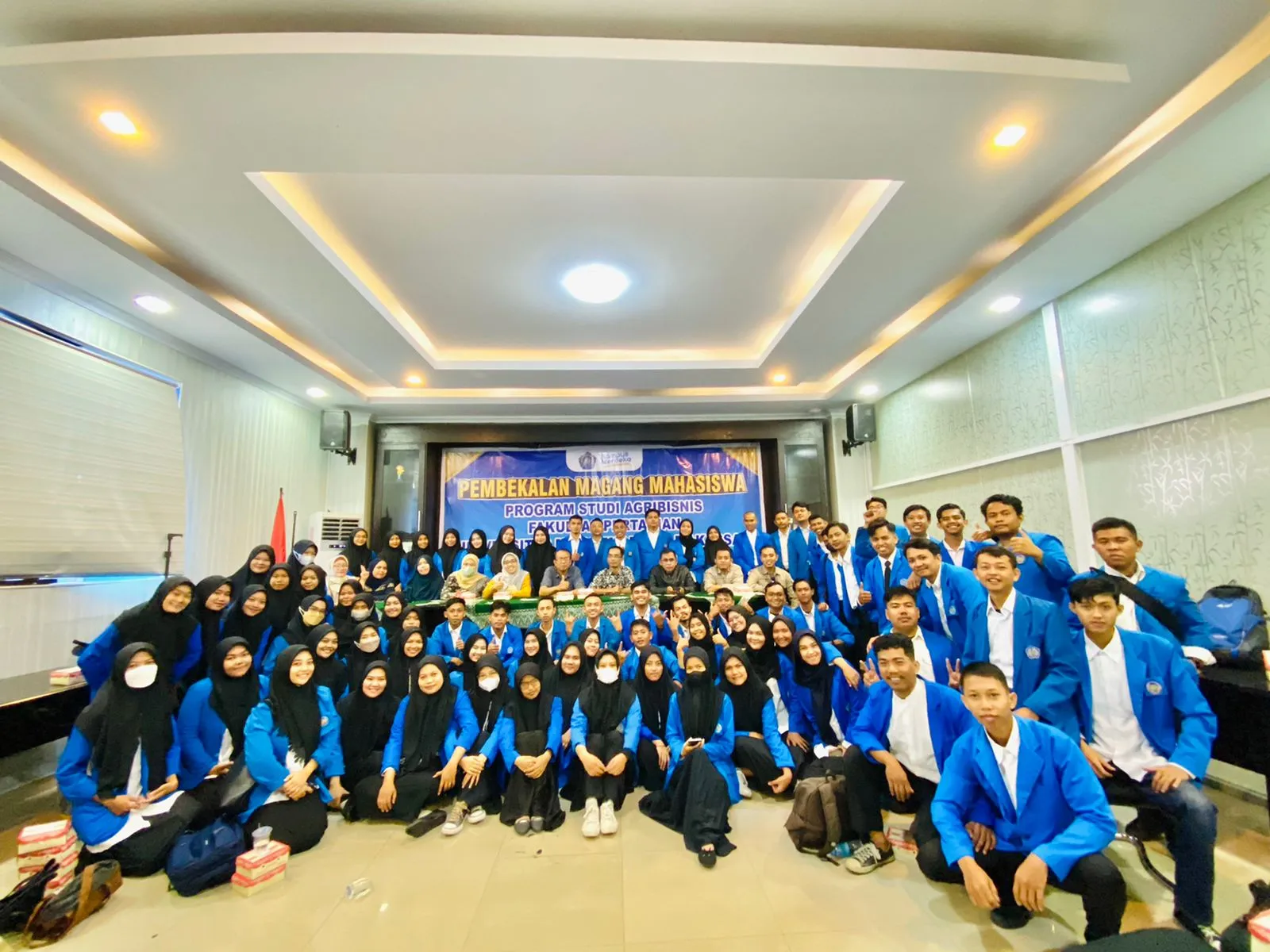 80 Mahasiswa Prodi Agribisnis Ikuti Pembekalan Magang, Begini Pesan Dekan FAPERTA Unismuh Makassar