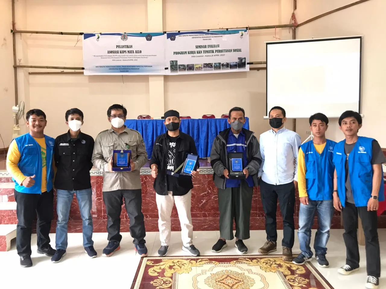 Prodi Kehutanan Unismuh Makassar Sukses Gelar Seminar Evaluasi KKN Tematik di Enrekang