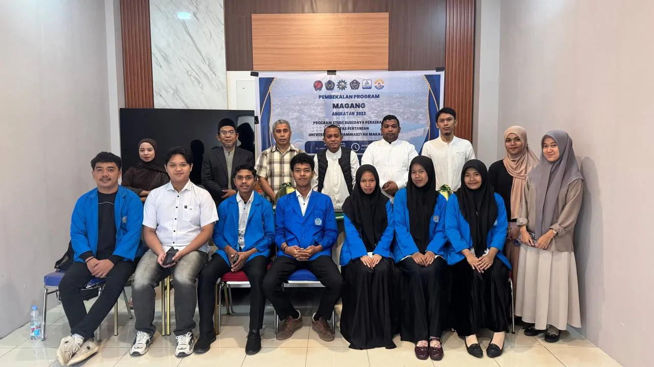 Prodi Budidaya Perairan Unismuh Makassar Bekali Mahasiswa Jelang Magang di Balai Perikanan