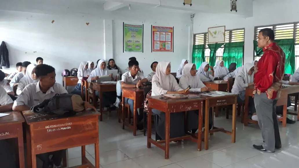Tim Sosialisasi Maba 2020 Unismuh Makassar Bersilaturrahim 33 SLTA di Gowa dan Jeneponto
