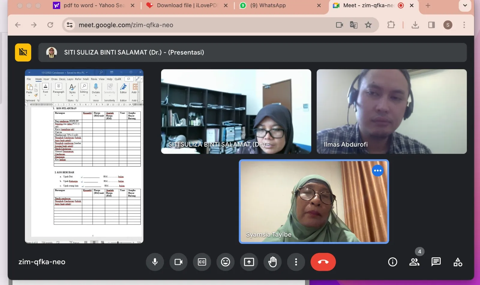 Tim Dosen Unismuh Gelar Pengabdian Internasional di Sandakan Malaysia, Gendeng Universiti Malaysia Sabah