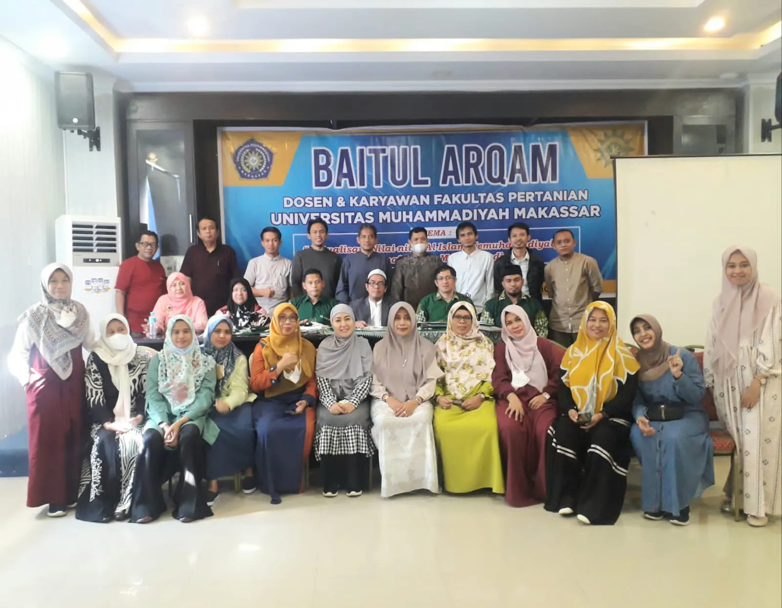 Fakultas Pertanian Unismuh Sukses Selenggarakan Baitul Arqam Dosen dan Karyawan