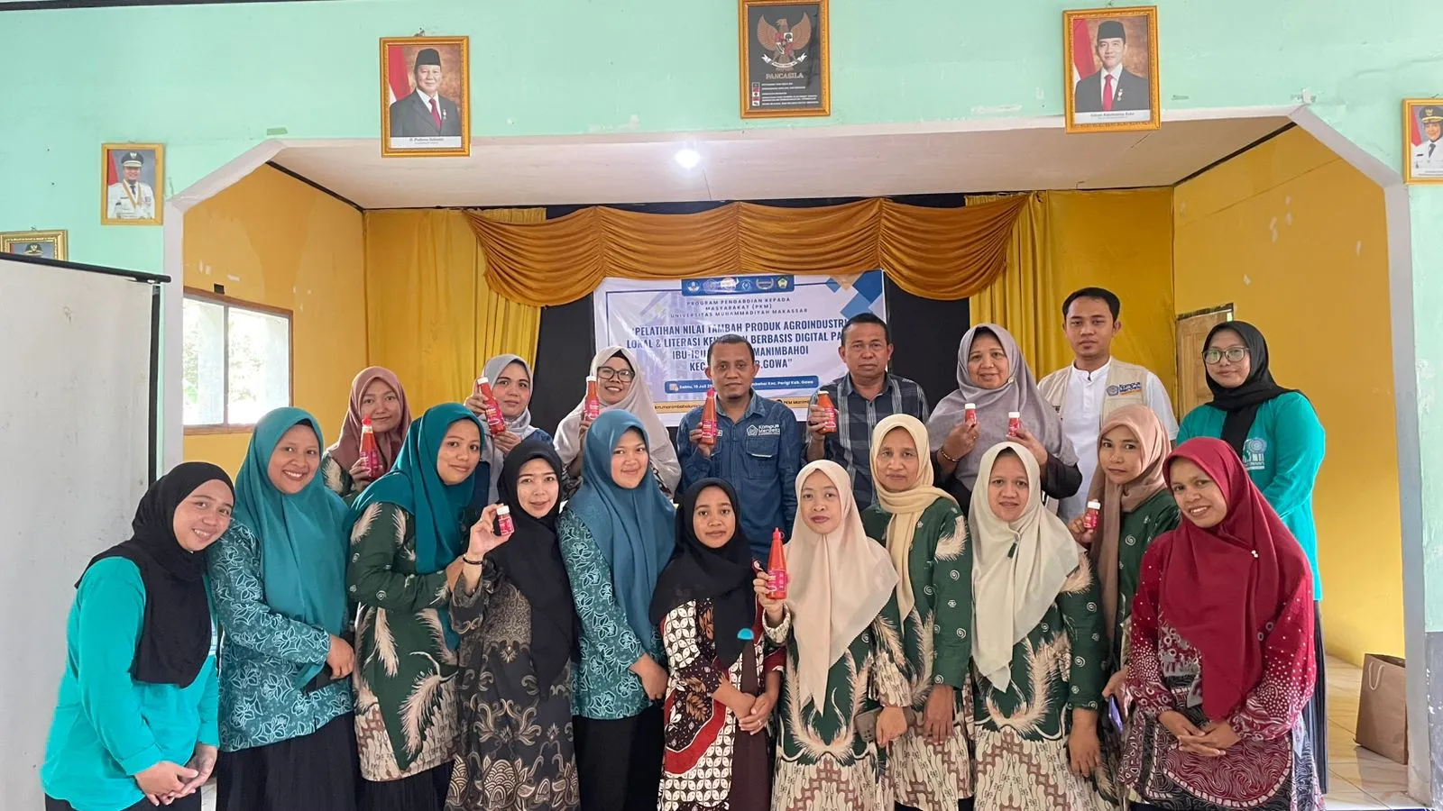 Unismuh Latih PKK Manimbahoi Kelola Agroindustri dan Keuangan Digital