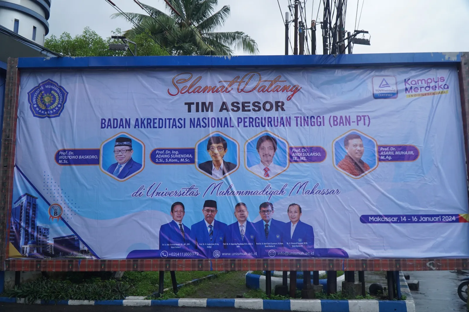 Hari Ini, Unismuh Mulai Jalani Asesmen Lapangan Akreditasi Institusi BAN PT