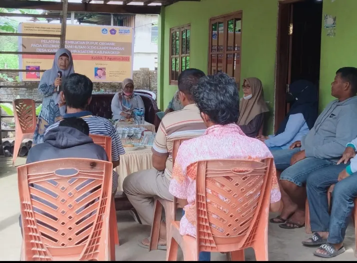 Gelar PKM di Pangkep, Dosen Unismuh Makassar Kembangkan Eduwisata Berbasis Agroekosistem