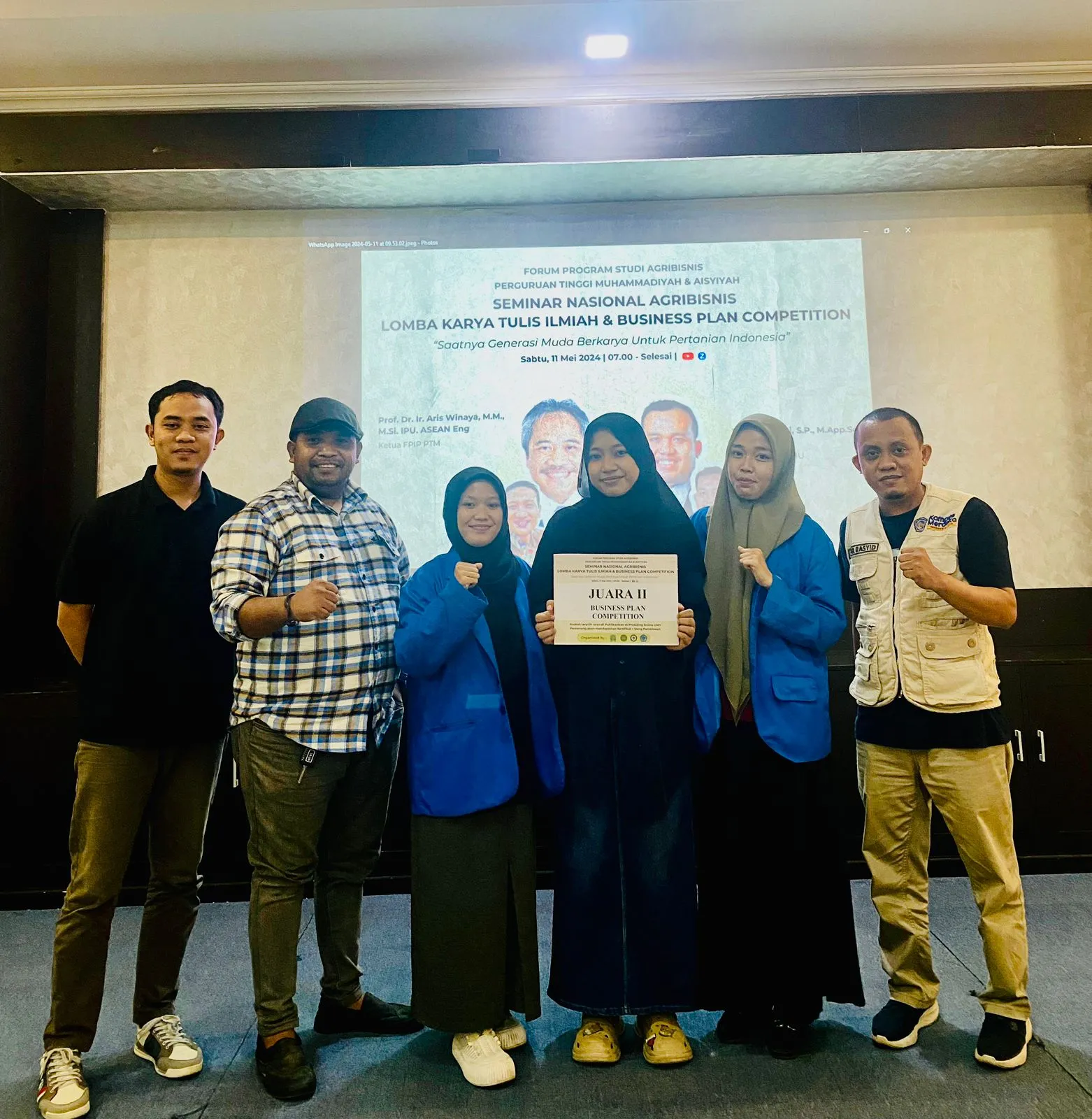 Mahasiswa Agribisnis Unismuh Makassar Raih Juara Kedua Lomba Business Plan Nasional