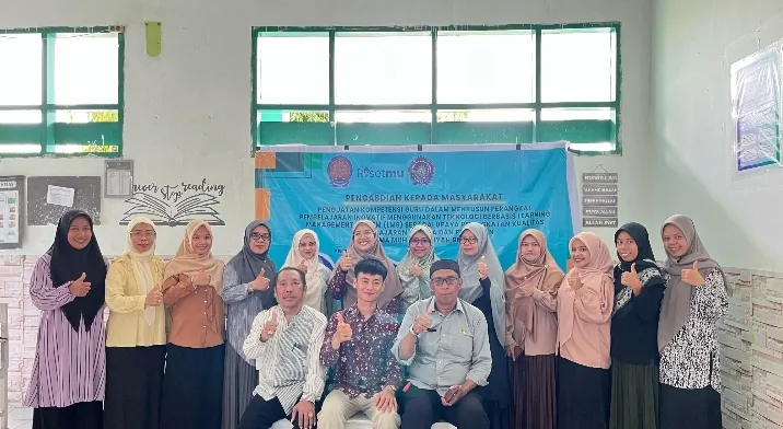Dosen Muda Unismuh Makassar Latih Guru SMA Muhammadiyah Benteng Gunakan LMS