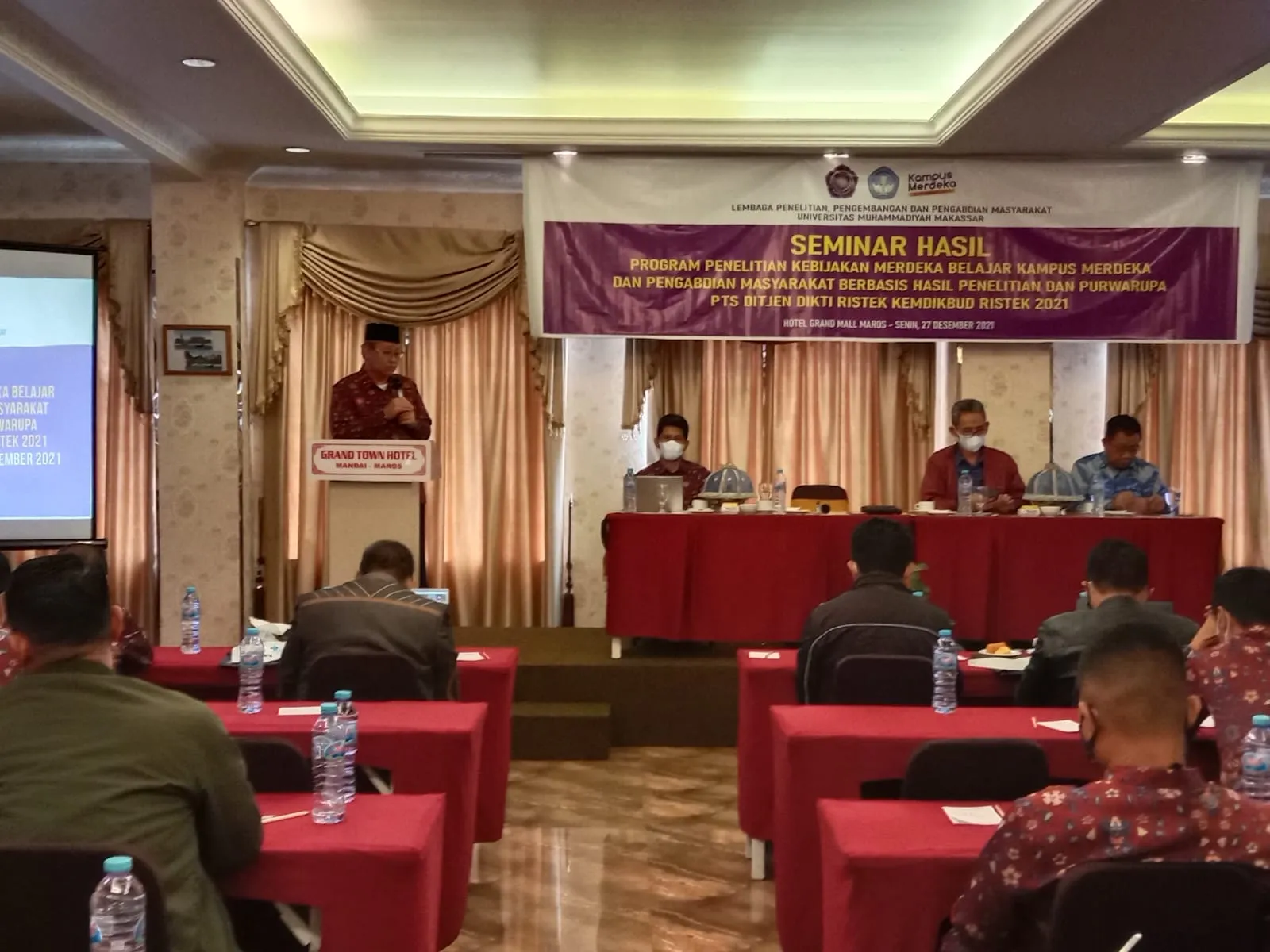 Dapat Hibah Penelitian dan Pengabdian MBKM 1,3 Miliar, Unismuh Gelar Seminar Hasil
