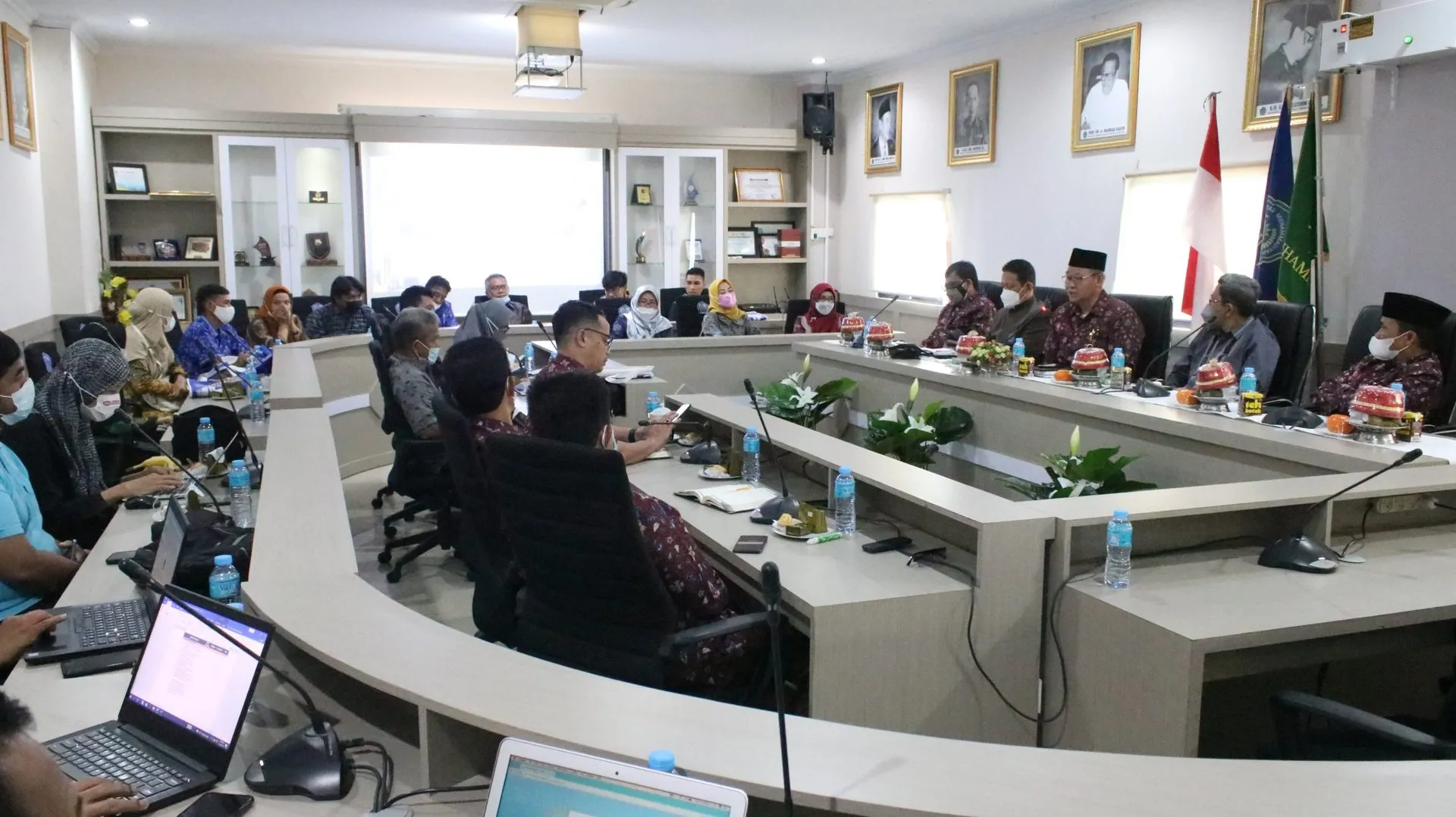 Perkuat Kerjasama Tri Dharma Perguruan Tinggi, Universitas Tadulako Kunjungan Ke Unismuh