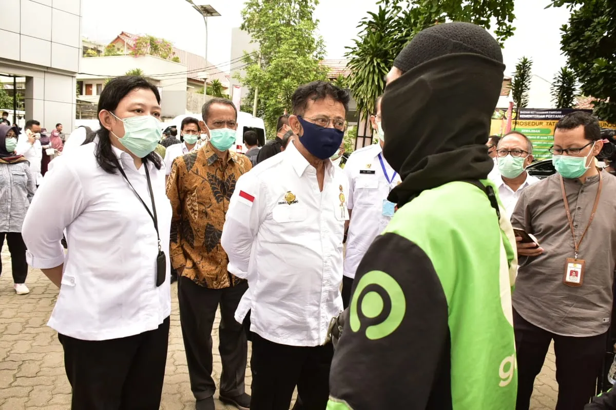 Pandemi Covid-19, Mentan SYL Minta Rektor Unismuh Prof A.Rahman Mendoakan Semoga Sukses Tangani Pangan Nasional