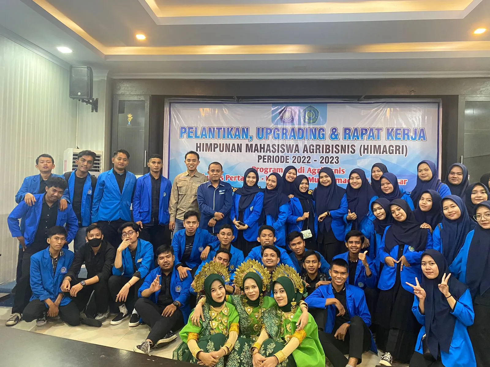 Hima Agribisnis Periode 2023-2024 Resmi Dilantik, Begini Pesan Dekan Faperta Unismuh Makassar